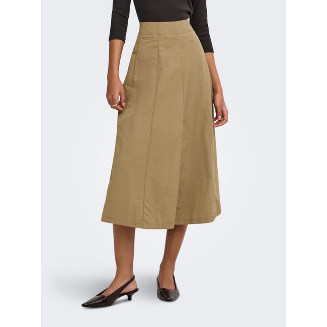 Jupe khaki <span itemprop=