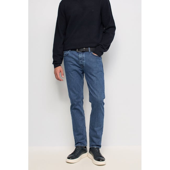 JEAN REGULAR FIT bleu denim <span itemprop=