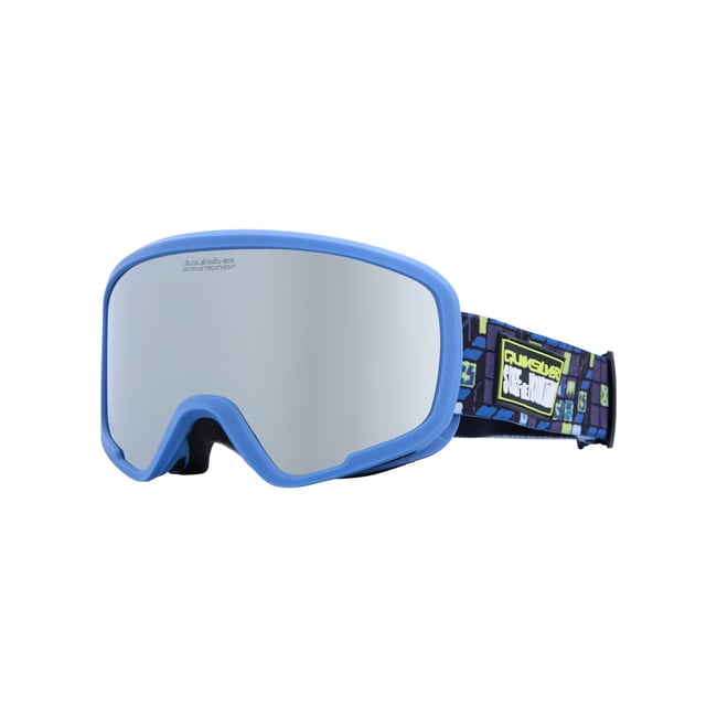 Masque de ski/snowboard SHREDDER jaune 3d check/clux ml silver s3 <span itemprop=