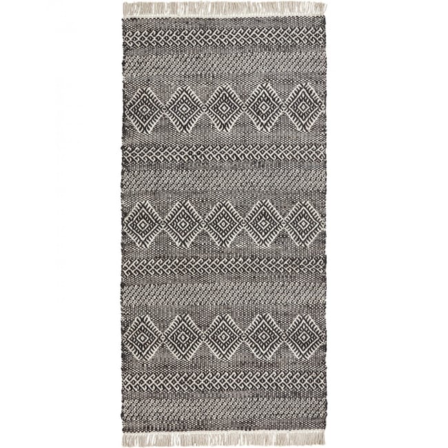 Tapis en jute et coton Ethnic 200x90 cm - HOUSE DOCTOR