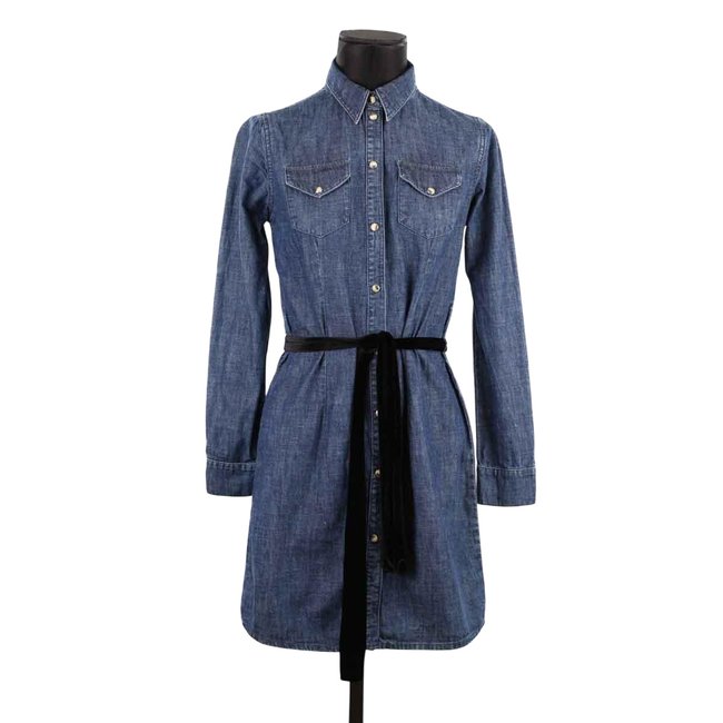 Robe en coton - Très Bon État bleu <span itemprop=