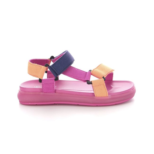 Sandales Textile LAMIS fuchsia <span itemprop=
