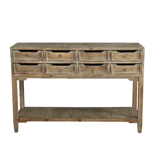 Console de rangement en bois - PROVENCE Couleur marron <span itemprop=