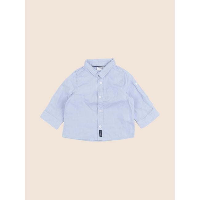 Chemise - Très bon état bleu <span itemprop=