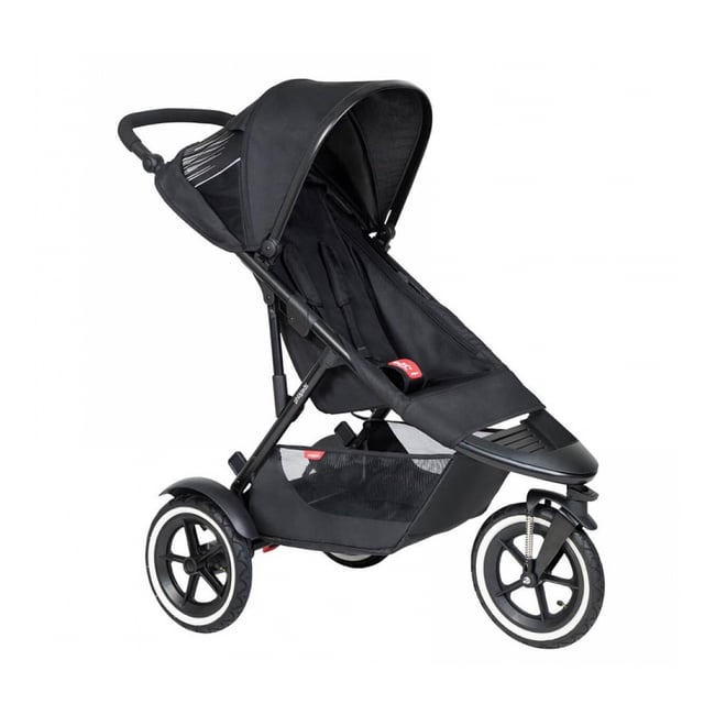 Phil and Teds Poussette Sport Noire - PHIL ET TEDS