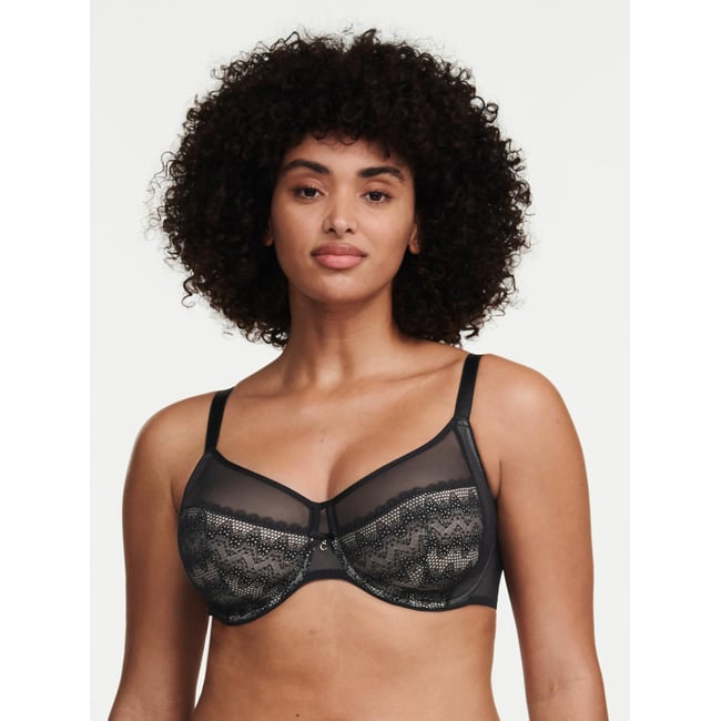 Soutien-gorge emboîtant REVELE MOI noir <span itemprop=