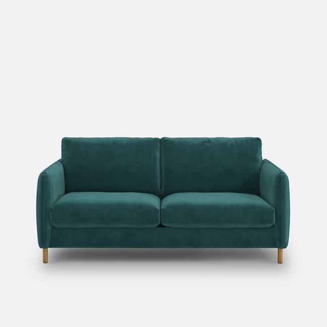Sofá de terciopelo, 3 plazas Loméo - LA REDOUTE INTERIEURS