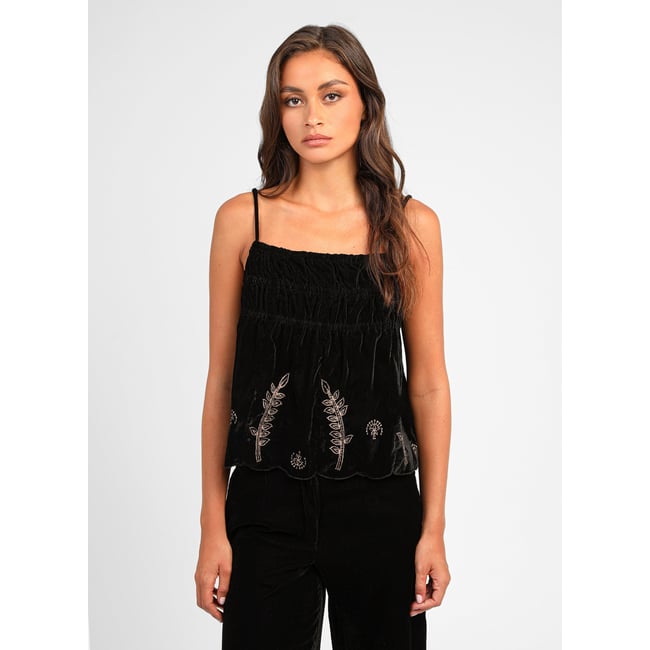 Top SAKIRANE noir <span itemprop=