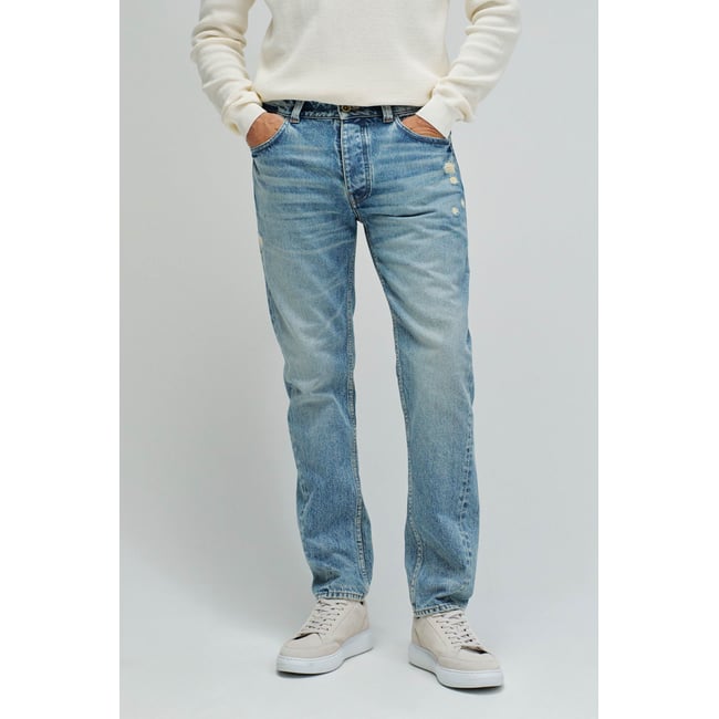 JEAN REGULAR FIT CRAFT SERIES bleu vintage <span itemprop=