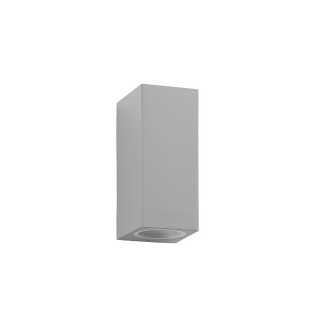 Applique extérieure en aluminium moderne Couleur gris (ral 7040), transparent <span itemprop=