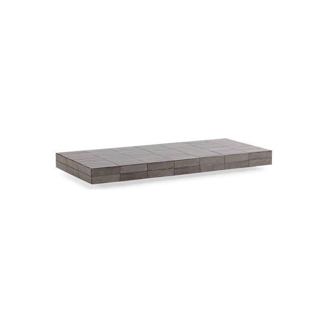 Table basse en céramique contemporaine Couleur gris <span itemprop=