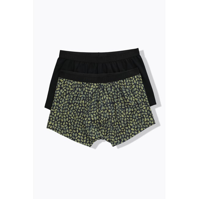 Boxers FLEXNAMIC®, lot de 2. Label OEKO-TEX noir <span itemprop=