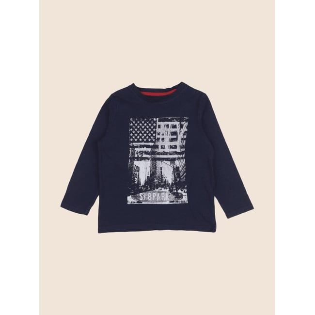 Tee-shirt - Très bon état bleu <span itemprop=