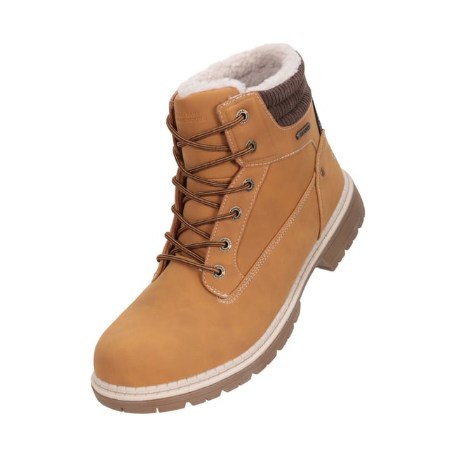 Bottines de marche OSLO marron clair <span itemprop=