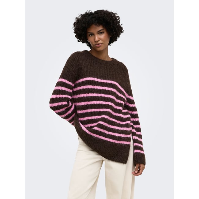 Pull En Maille coffee bean <span itemprop=