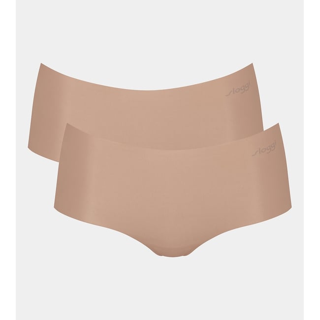 Lot de 2 boxers Zero Microfibre  peau <span itemprop=
