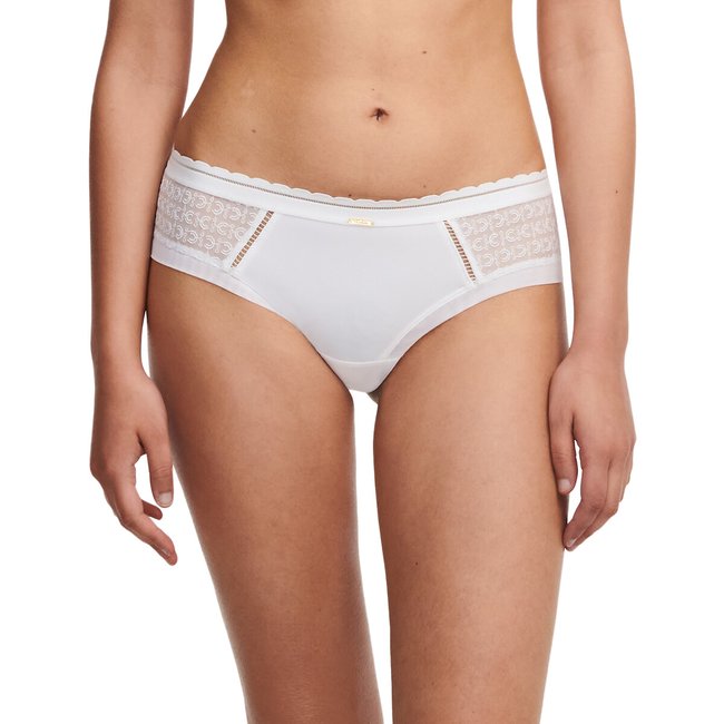 Shorty Monogram weiss <span itemprop=