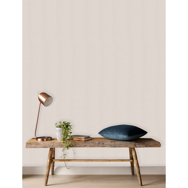 Papier peint Tissage Lenora Double Couleur beige <span itemprop=