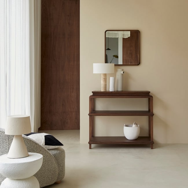 Console, ACHILLE Couleur marron <span itemprop=