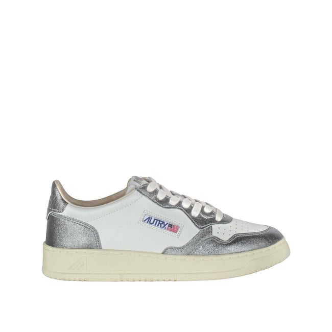 Sneakers AUTRY MEDALIST blanc / argent <span itemprop=