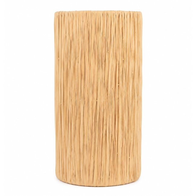 Applique en raphia -  LOJI Couleur naturel <span itemprop=