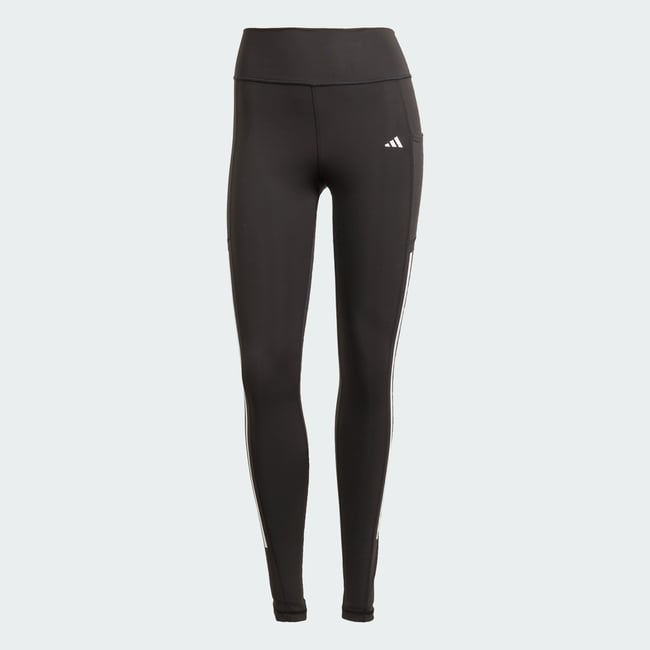 Legging long 3 bandes Optime - adidas Performance