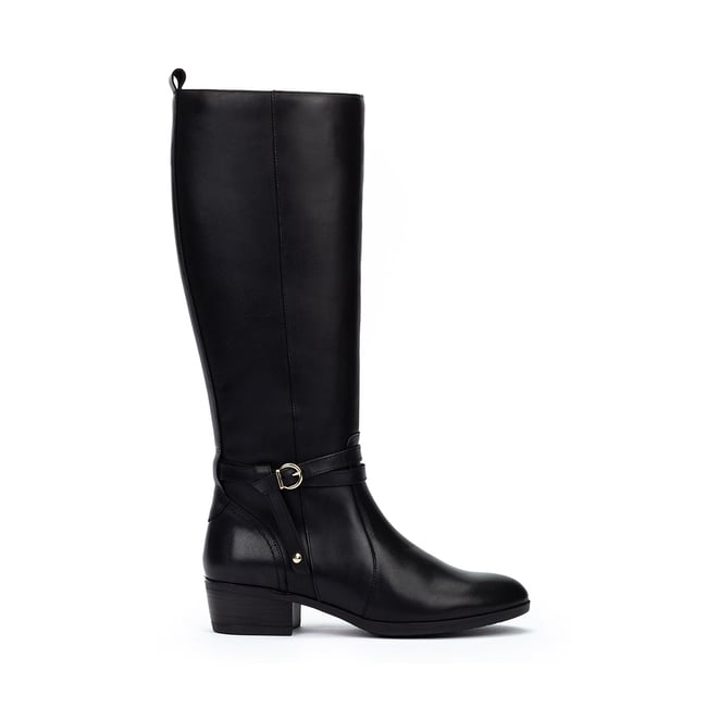Bottes cuir Daroca black <span itemprop=