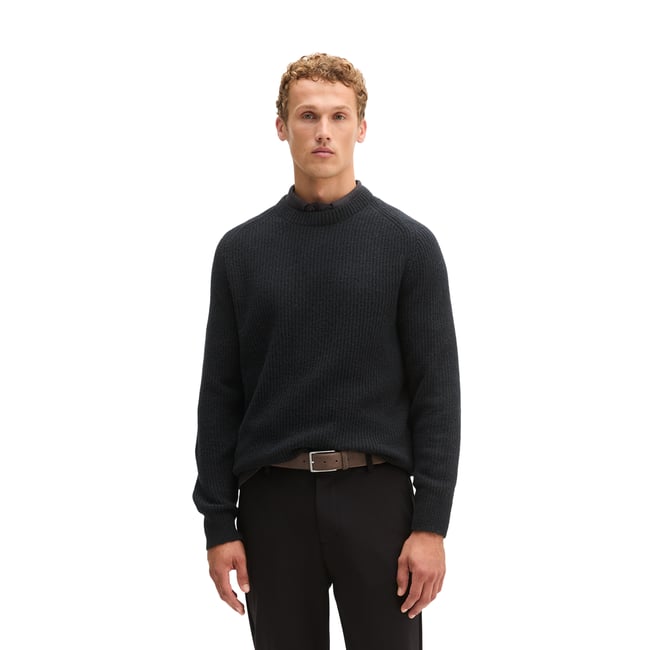Pull coupe classique en mélange de laine vierge douce - MARC O'POLO