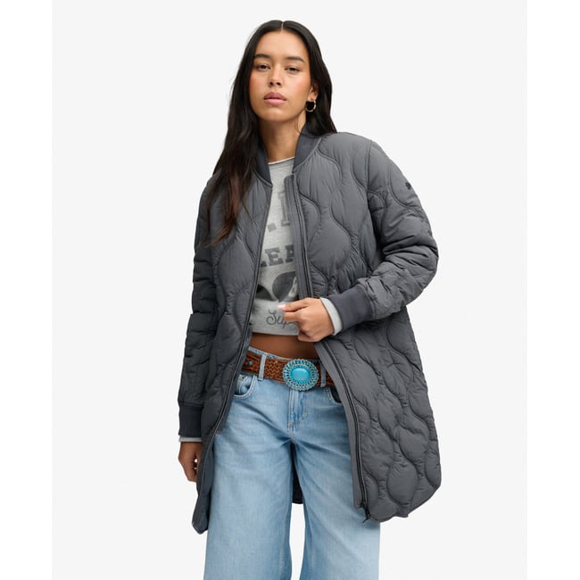Veste Matelassée Longue - SUPERDRY