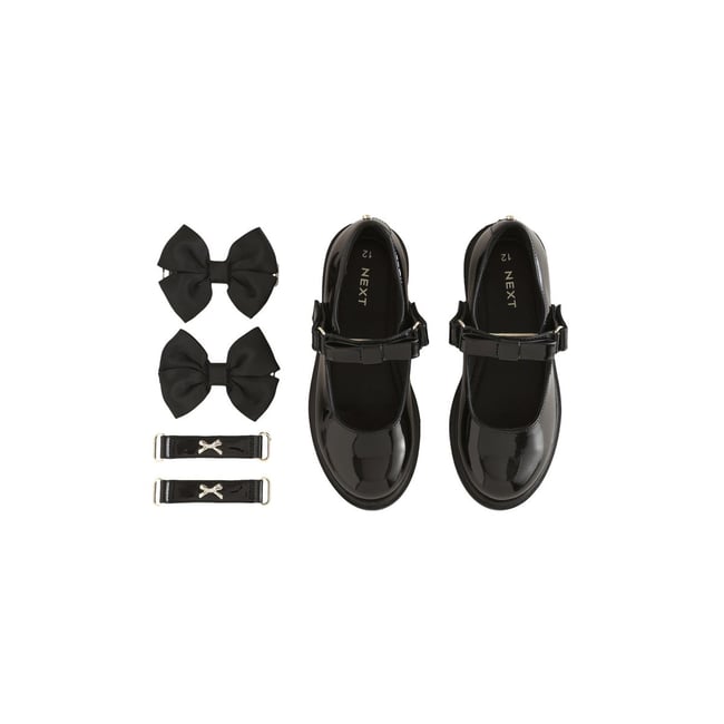 Babies pour l’école à bride interchangeable noir <span itemprop=