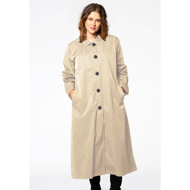 imperméable Avec des boutons marron <span itemprop=