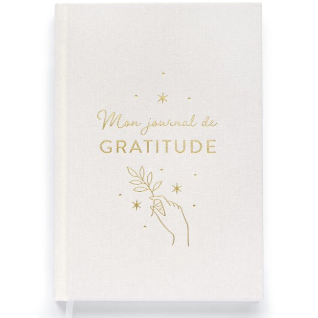 Journal de Gratitude beige <span itemprop=