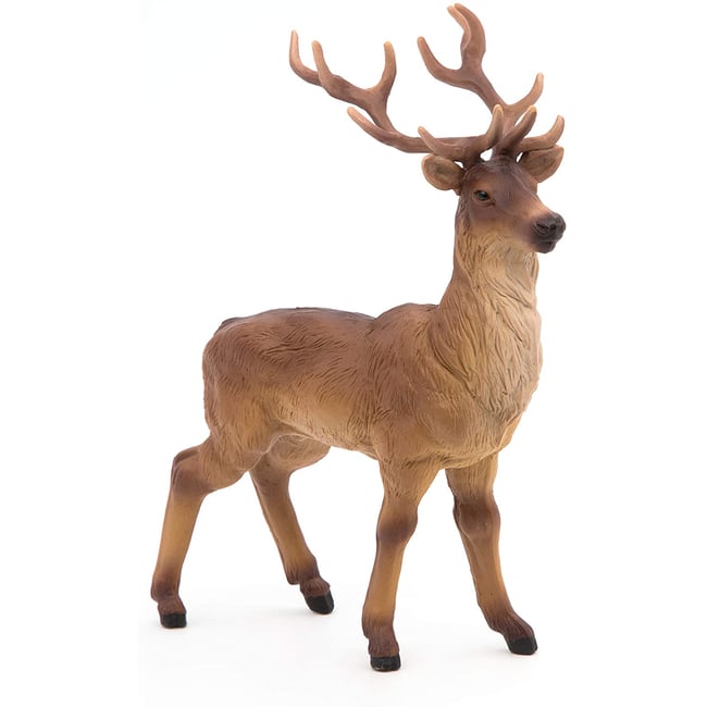 Figurine Cerf marron <span itemprop=