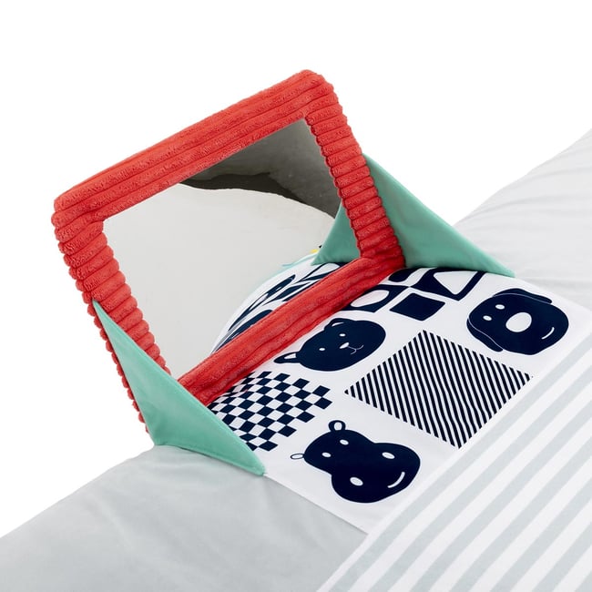 Tapis d'éveil géant blanc <span itemprop=