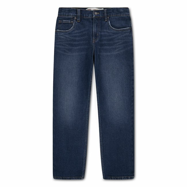 Jeans dritti denim blu scuro LEVI'S KIDS