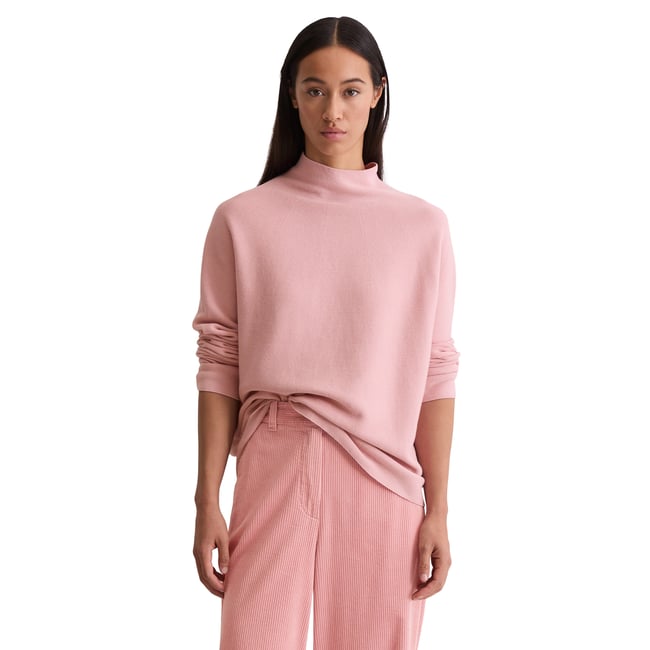 Pull-over seamless loose en coton bio doux - MARC O'POLO