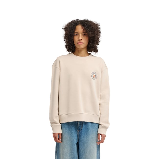 Sweat DANDELION beige oat milk <span itemprop=