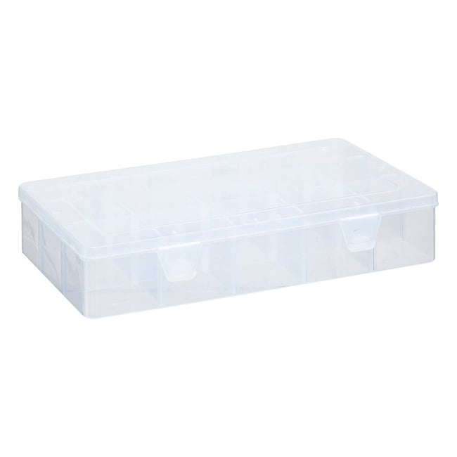 Boîte compartimentée Grand format TIDE'N SMALL Couleur transparent <span itemprop=