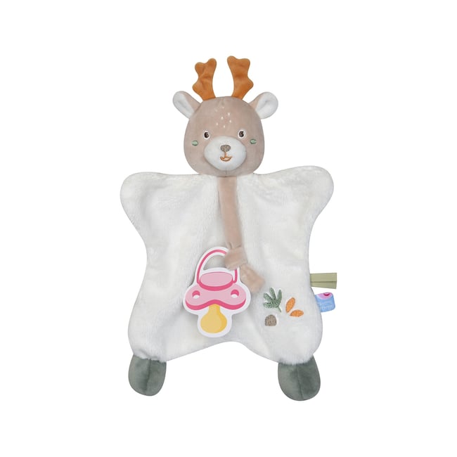 Doumou tetinou cerf velours doux beige <span itemprop=