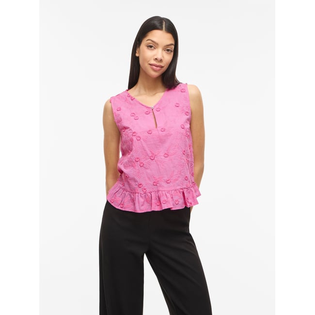 Top Sans Manches fiji flower <span itemprop=