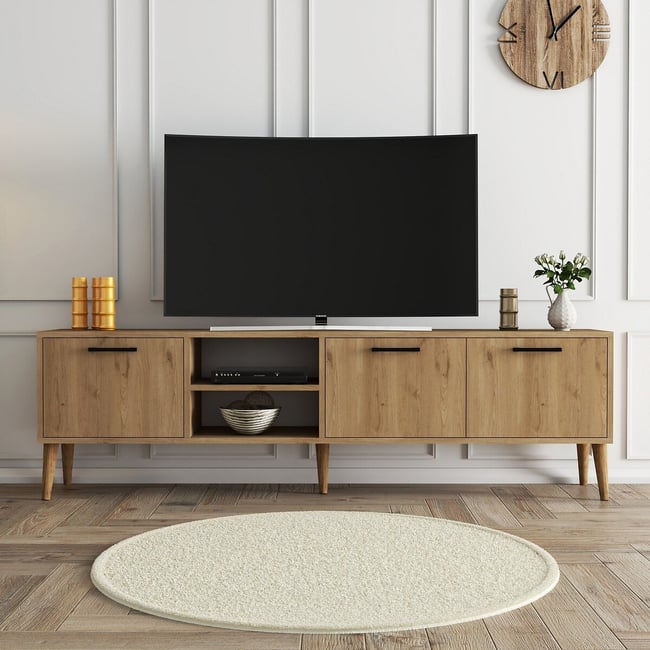 Тумба для ТВ Exxen / Эксен цвет дуб SO'HOME