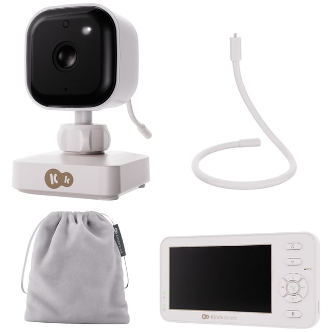 Babyphone Niteeye blanc, noir <span itemprop=