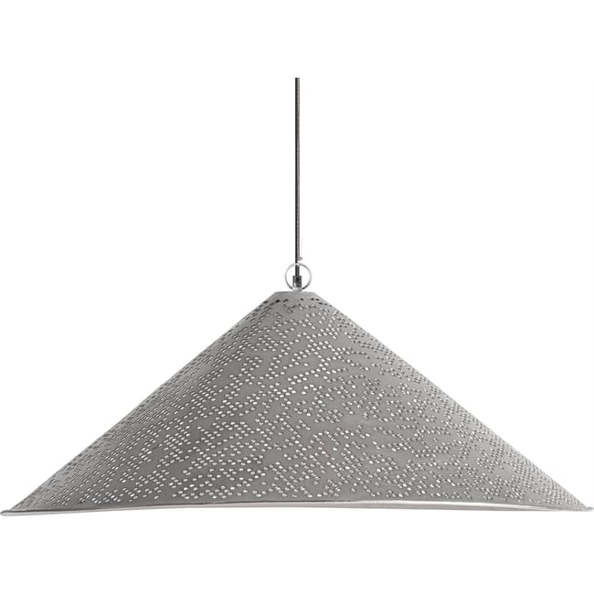 Suspension acier collection S.JACQUARD Couleur argenté <span itemprop=