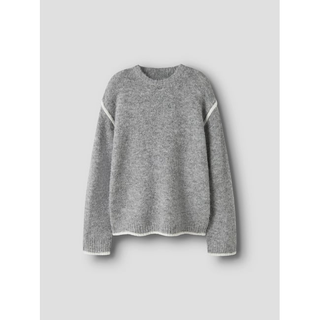 Pull En Maille gris - grey melange1 <span itemprop=