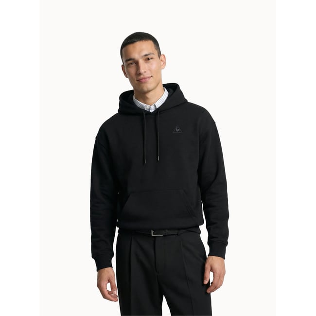 Sweat à capuche relax en double face - LE COQ SPORTIF