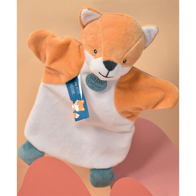 Doudou marionnette à main Renard - DOUDOU ET COMPAGNIE