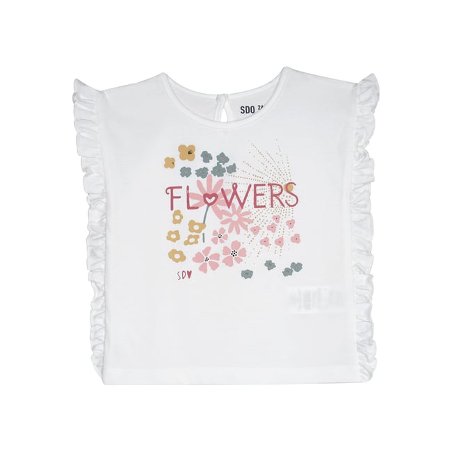 Tee-shirt rosalina blanc <span itemprop=