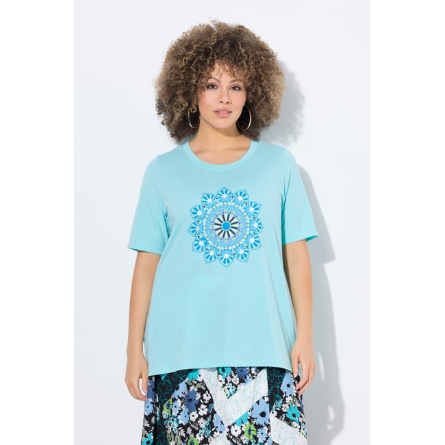 T-shirt turquoise pâle <span itemprop=