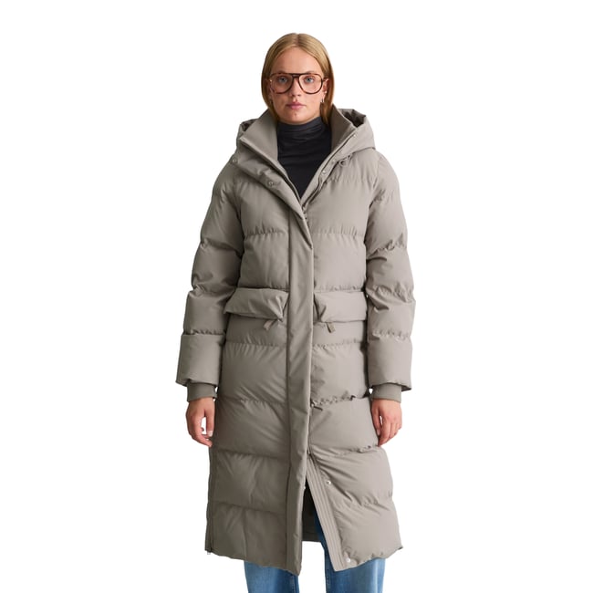 Manteau matelassé à capuche, coupe classique avec une surface hydrofuge - MARC O’POLO DENIM