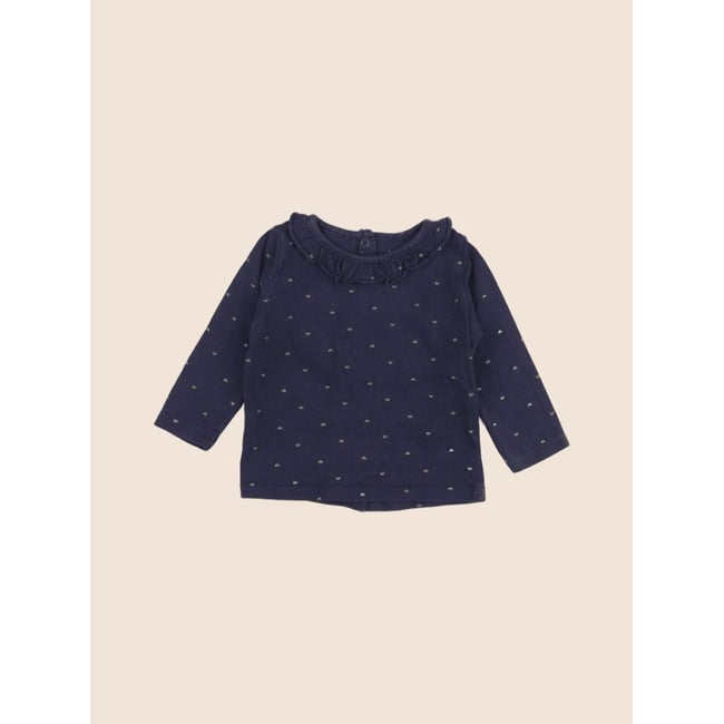 Tee-shirt - Etat satisfaisant bleu <span itemprop=